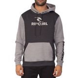 Moletom Canguru Rip Curl Bicolor Hood Black Marle