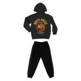 Conjunto Infantil Masculino Urso Rovitex Kids Preto 2