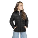 Jaqueta Puffer Infantil Trick Nick Preto 10