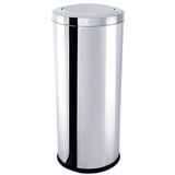 Lixeira com Tampa Basculante Decorline 47L Aço Inox 3032/210 - Brinox