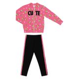 Conjunto Infantil Feminino Cute Rovitex Kids Rosa 6