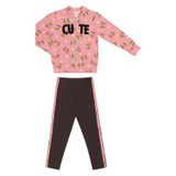 Conjunto Infantil Feminino Cute Rovitex Kids Rosa 1
