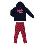 Conjunto Infantil Feminino Dream Rovitex Kids Azul 16