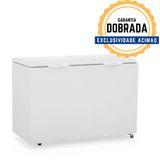 Freezer Horizontal Ghbs-410 Branco 411 Litros 2 Tampas Cegas 127v - Gelopar