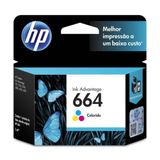 CARTUCHO HP 664 COLORIDO - F6V28AB