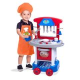 Cozinha Infantil Play Time Cotiplás Vermelho 2421