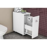 Gabinete Lavanderia Balcao Multiuso Bcm116 C 1 Gaveta Branco Movelbento