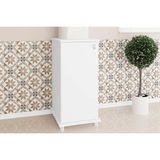 Multiuso Quarto Balcao Asm152 C 1 Porta Branco Movelbento