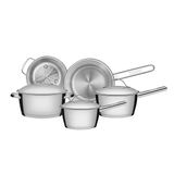Conjunto de Panelas em Aço Inox 5 Peças Linha Allegra - Tramontina