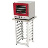 Kit Forno Turbo Eletrico Fast Oven Prp-004 Vermelho 127v + Bancada Mes-004 - Progas
