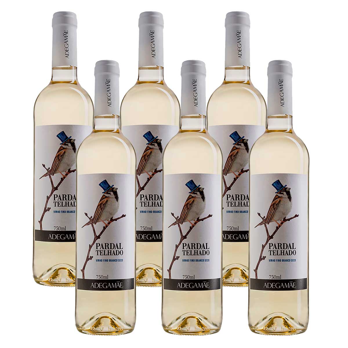 Vinho Branco Seco Pardal Telhado 2019 750ml com 6 unidades Menor preço em Vinho Branco Seco Pardal Telhado 2019 750ml com 6 unidades