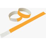 250 Pulseiras De Identificação Cor Laranja Fluor Laser Pro