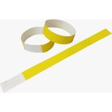 250 Pulseiras De Identificação Amarelas Laser Pro