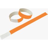 250 Pulseiras De Identificação Cor Laranja Laser Pro