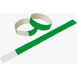 250 Pulseiras Verde Bandeira Para Eventos Med