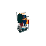 Cabideiro Roupa Arara Dupla Organizador Closet Multiuso