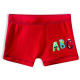 Shorts Praia Bebe ABC Tip Top Vermelho V21 1395124 - Vermelho - 6-12M