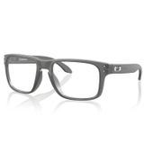 Óculos De Grau Oakley Holbrook Satin Grey Smoke Ox8156l 0756