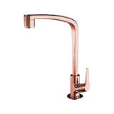 Torneira Plástica Lorenzetti Flatt 1167 F71 de Bancada Rose Gold