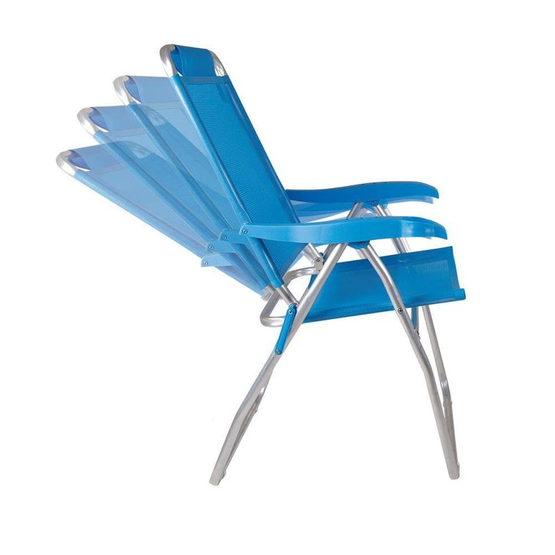 Cadeira De Praia Reclinável Boreal Azul, Academy Sports Beach Chairs