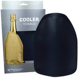 Cooler Bolsa Térmica Azul Marinho Com Gel Vinho Espumante