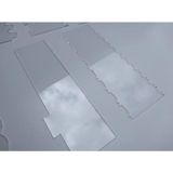 Kit 14 Espátulas Decorativa Bolo 15Cm 28 Desenhos - Acrílico