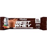 Barra Proteica Best Whey - 1 Barras 49g Leite, Cacau E Avelã - Atlhetica Nutrition