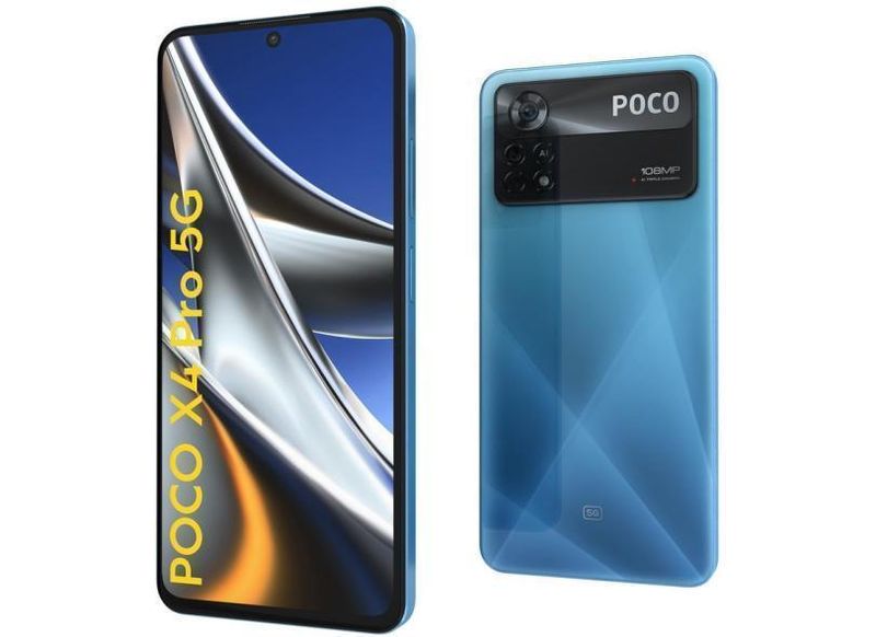 Celular Smartphone Xiaomi Poco X4 Pro 5g 128gb Azul - Dual Chip