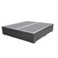 Cama-Box-Bau-Casal-Colchao-Espuma-D33---Box-Bipartido-Sintetico-Cinza-Serra-Negra-62x138x188