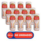 Cerveja Stella Artois Puro Malte 350ml Lata 60 Unidades