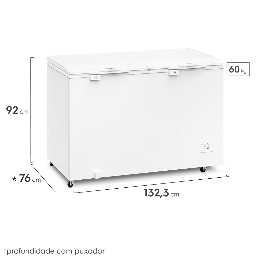 Freezer-Horizontal-400L-Electrolux--H440--220V