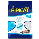 Granulado Sanitário Para Gatos Pipicat Ultra Light 2kg