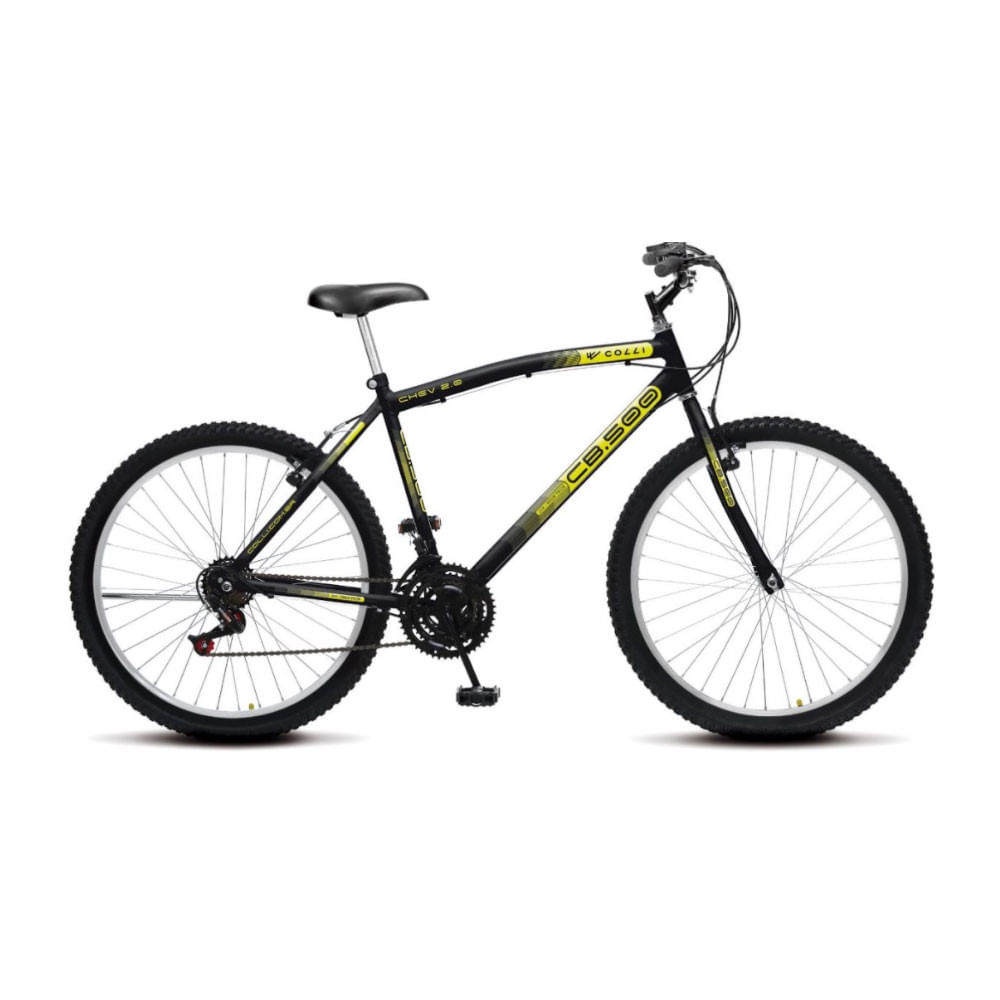 Bicicleta Colli CB500 Aro 26 18 Marchas Quadro Aço Carbono Freios V-Brake é boa?