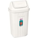 Lixeira Basculante 10 L Branco - Sanremo