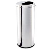 Lixeira 1/2 Lua Decorline 16,5L Aço Inox 3063/204 - Brinox