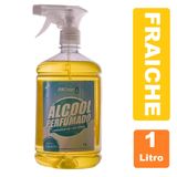 Álcool Perfumado Com Bactericida Para Limpeza Com Borrifador 1 Litro - Fraiche