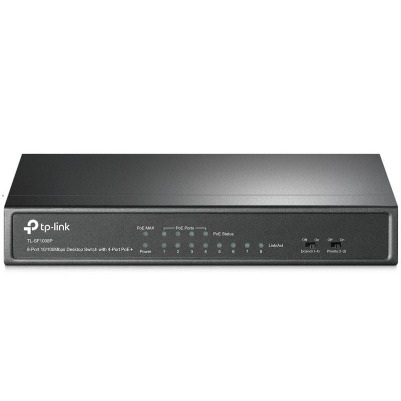 Switch Com 8 Portas Tl-sf1008p Tp-link