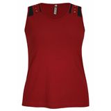 Regata Pau a Pique Básica Vermelho VERMELHO - XL