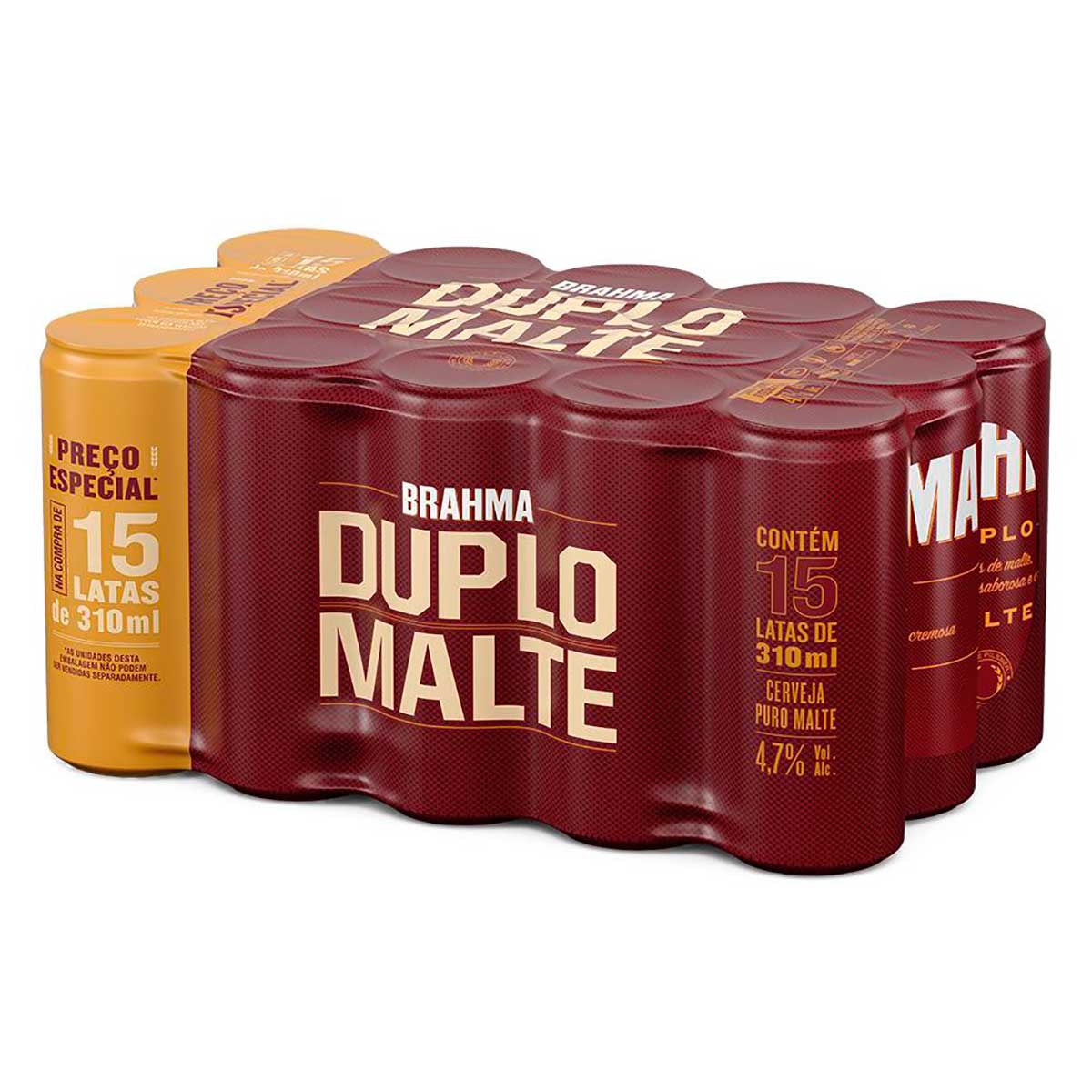 Cerveja Brahma Duplo Malte Pilsen Lata 310ml 15 Unidades é boa?
