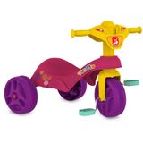 Triciclo Pedal Tico-tico Club Brinquedos Bandeirante Rosa 654 24m+