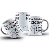 Caneca De Porcelana Flork Signos 325ml