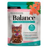Ração Úmida para Gatos Castrados Sabor Salmão e Molho Veg Balance