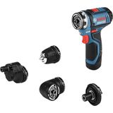 Furadeira Parafusadeira Bosch GSR 12V-15 FC, 12 Volts, 2 baterias