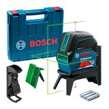 Nível Laser Verde Bosch Gcl 2-15 G 15m Com Pontos De Prumo