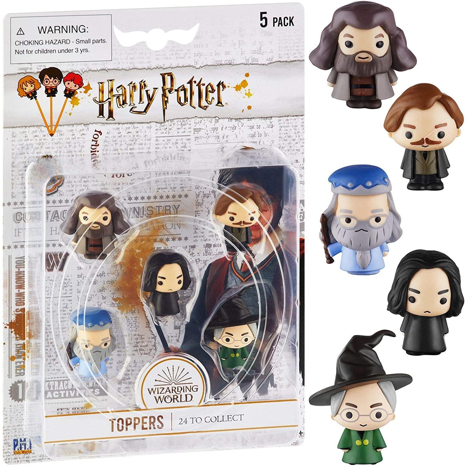 Harry Potter Lápis Toppers 5pk Rúbio Remo Severo Alvo