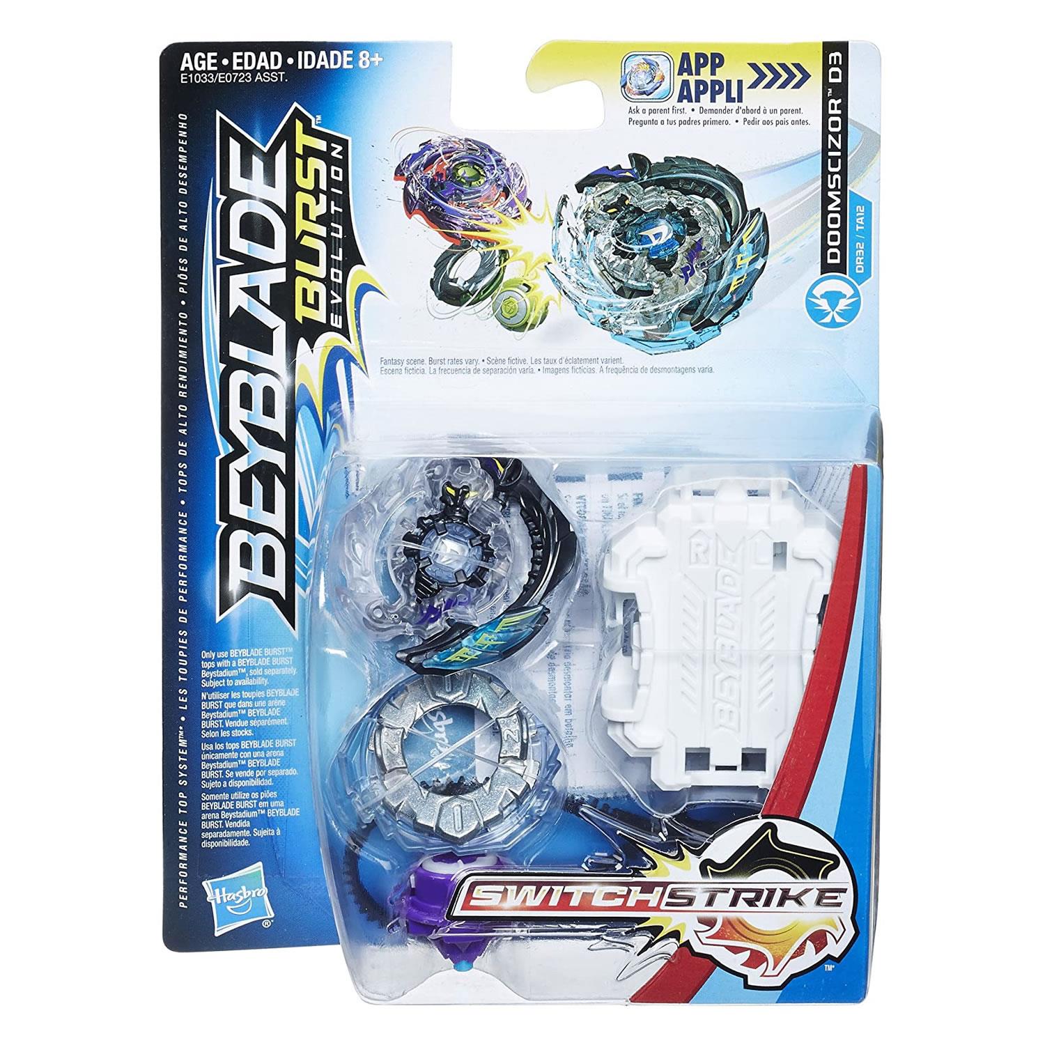 Lançador e Pião de Batalha - Beyblade - Speedstorm Iniciante - Vex