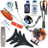Roçadeira Gasolina Husqvarna 236r Kit De Lâminas 2 E 3 Pontas