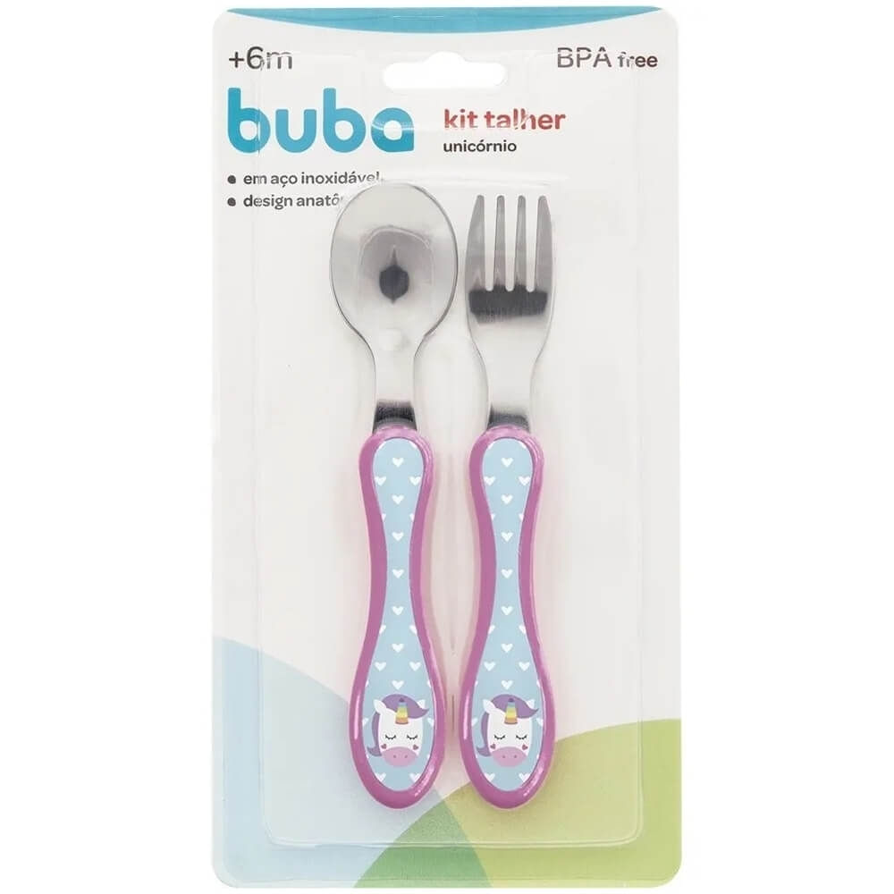 Kit Talher Unicornio Buba
