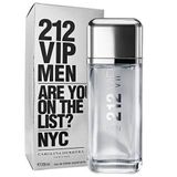 Kit 04 Unidades De Carolina Herrera 212 Vip Masculino Eau De Toilette 200ml