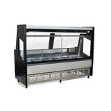 Balcao De Acougue Luxo 2m Polar Preto Pecr 200 127v